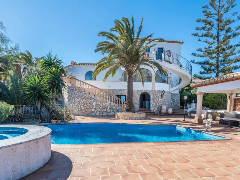 Villa de lujo en Jávea, Balcón al Mar con vistas al mar