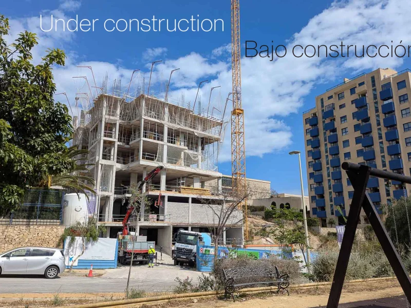 Apartamentos modernos en La Manzanera, Calpe con vistas al mar