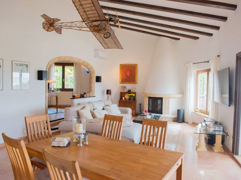 Villa con doble parcela y vistas al mar en Javea