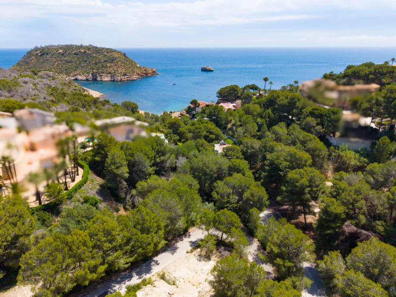 Terreno en venta en Jávea con vistas al mar y montaña
