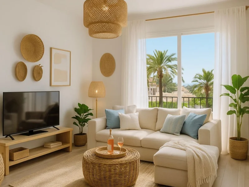 Apartamento en venta en Jávea, Arenal, con parking y vistas al mar