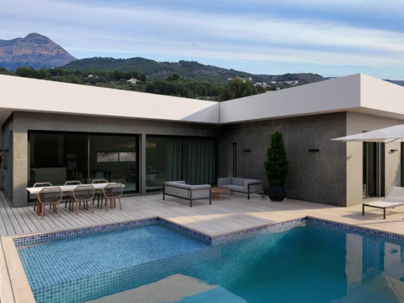 Terreno urbano con licencia de obra en venta en Jávea