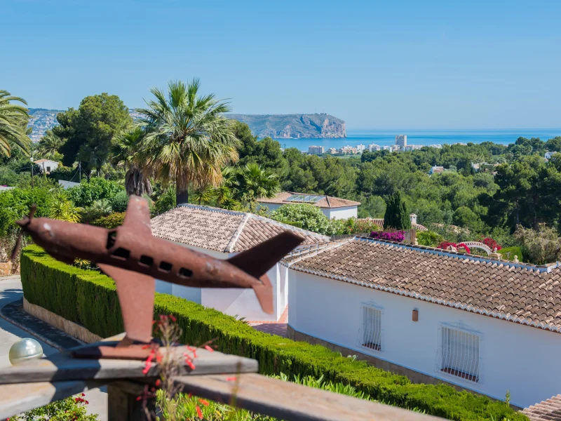 Villa con vista al mar en venta en Javea