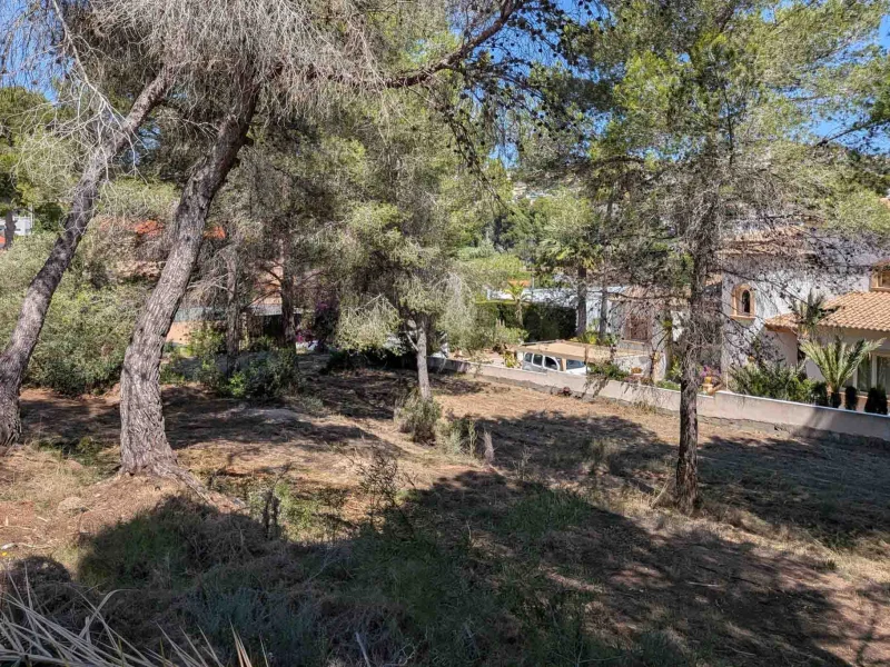 Terreno rural en venta en Moraira con máxima privacidad