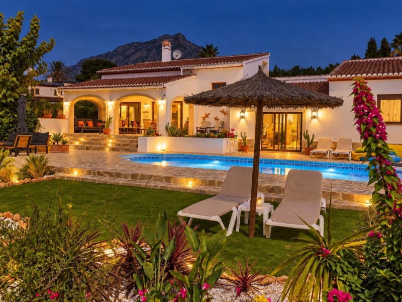 Villa totalmente reformada en venta en Jávea, a pocos minutos a pie del centro histórico