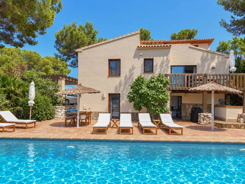 Villa en venta en Jávea, Balcón al Mar con piscina privada y vistas