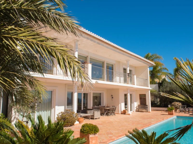 Villa con vistas al Peñón de Ifach en Calpe