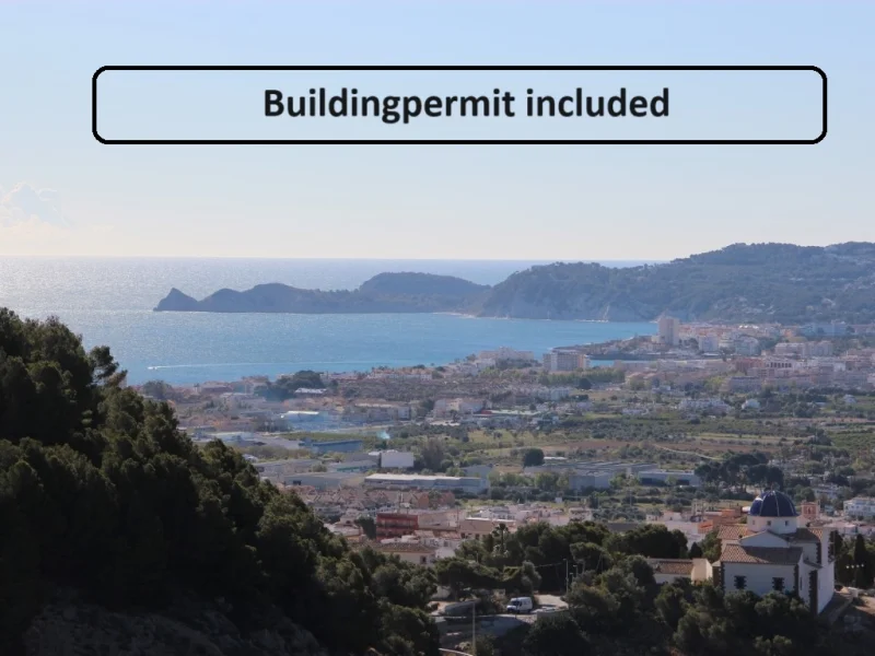 Proyecto de villa moderna en Jávea, La Corona con vistas al mar