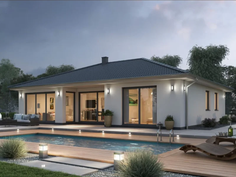 Villa de obra nueva en Jávea con piscina privada