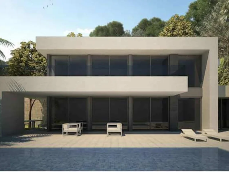 Villa moderna en Pedreguer, Monte Solana con vistas panorámicas
