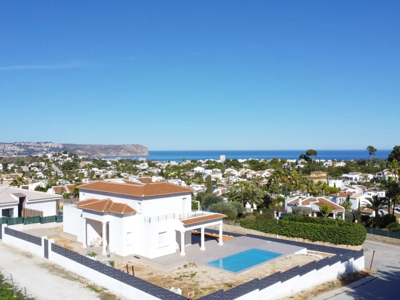 Villa moderna con vistas al mar en Pinosol, Jávea