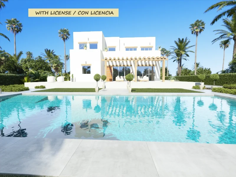 Villa moderna en Alcalalí, La Solana Gardens con piscina privada