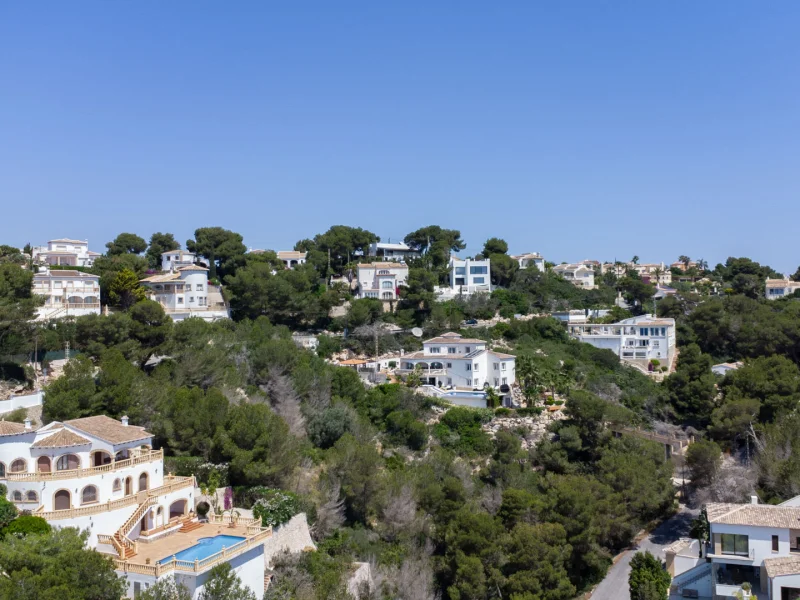 Terreno con vistas al mar en Costa Nova, Jávea
