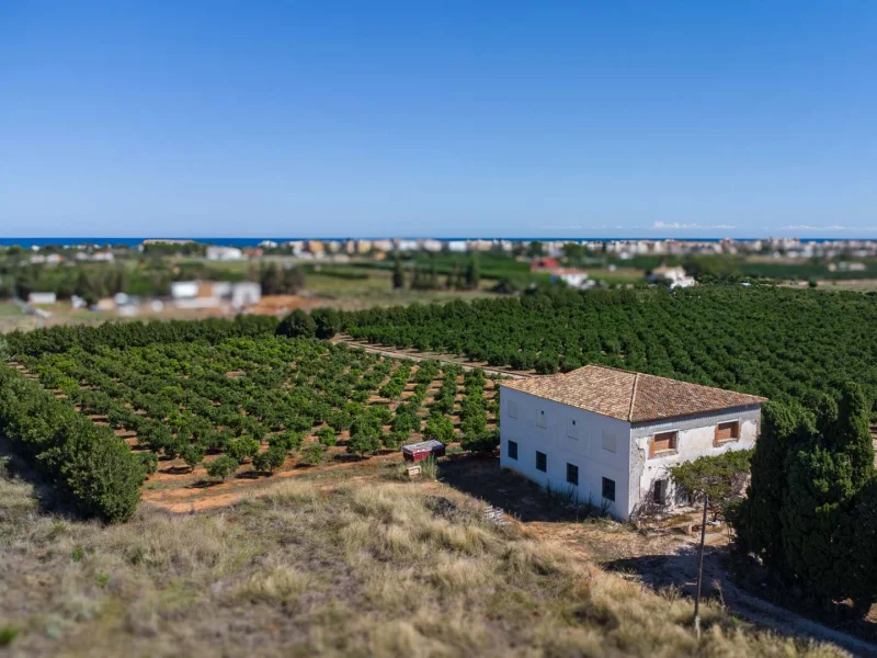 Proyecto de villa en Les Marines, Dénia con gran parcela