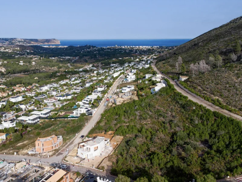 Parcela con vistas al mar en Monte Olímpico, Jávea