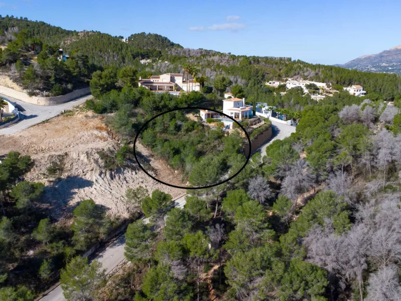 Parcela edificable con vistas al mar en Tosalet 5, Jávea