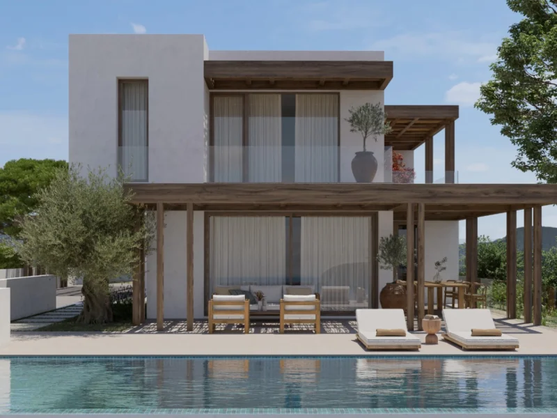 Villa de diseño en venta en Benimeit, Moraira, con piscina privada