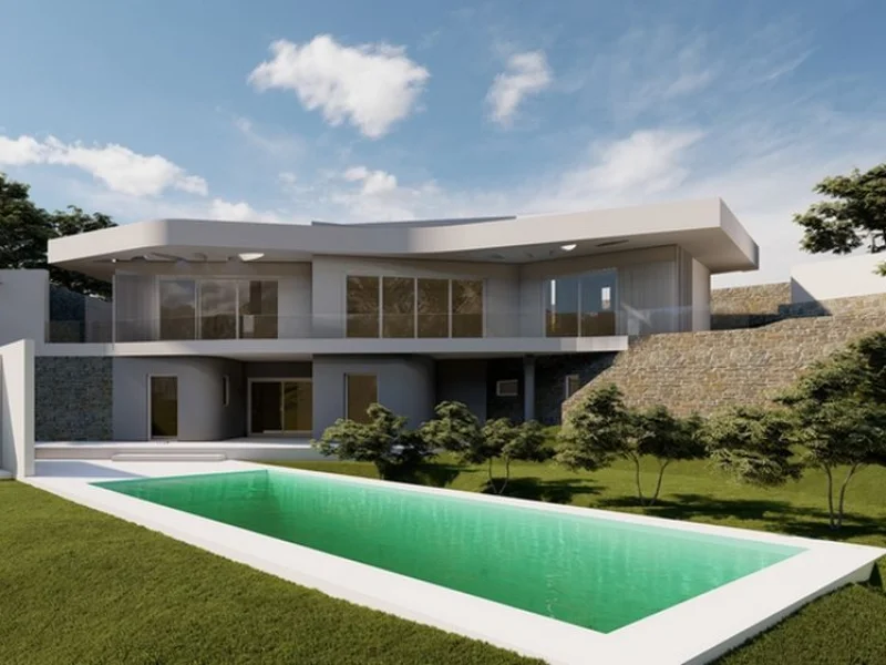 Villa moderna en Jávea, Tosalet con vistas panorámicas al mar