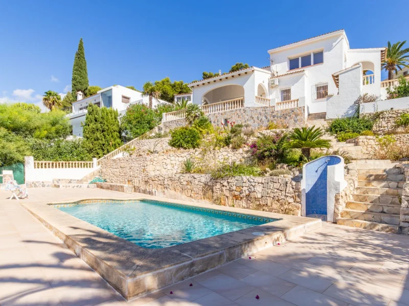 Villa en Moraira, Benimeit con vistas al mar y piscina privada