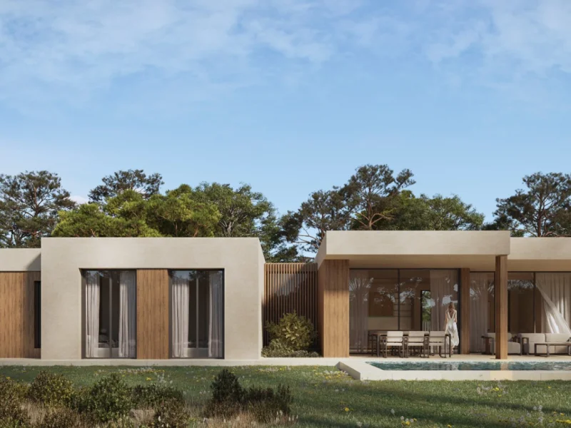 Villa contemporánea en Calpe, Pla Roig con piscina privada
