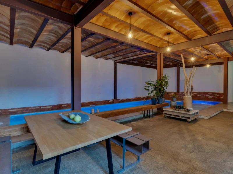 Villa con piscina interior y exterior en Jávea