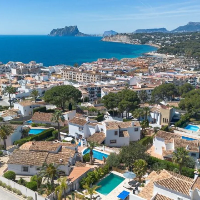 Moraira: Coma de los Frailes - Villas y Apartamentos Moraira: Coma de los Frailes - Villas y Apartamentos