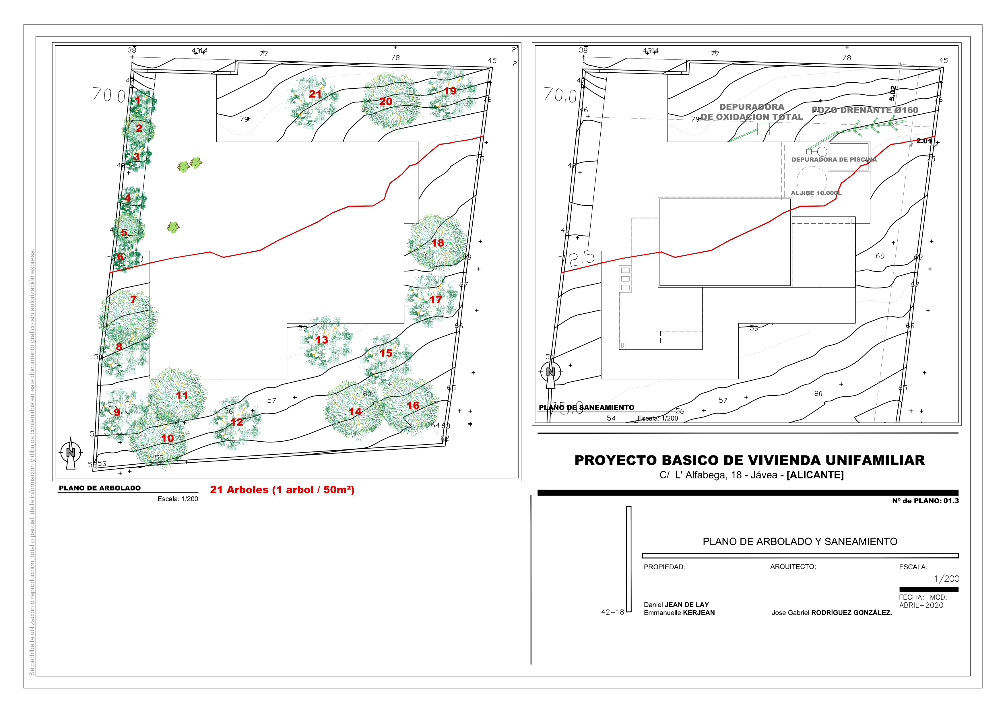 Grundstück mit Projekt - Baugenehmigung, Javea Tosalet Phase III