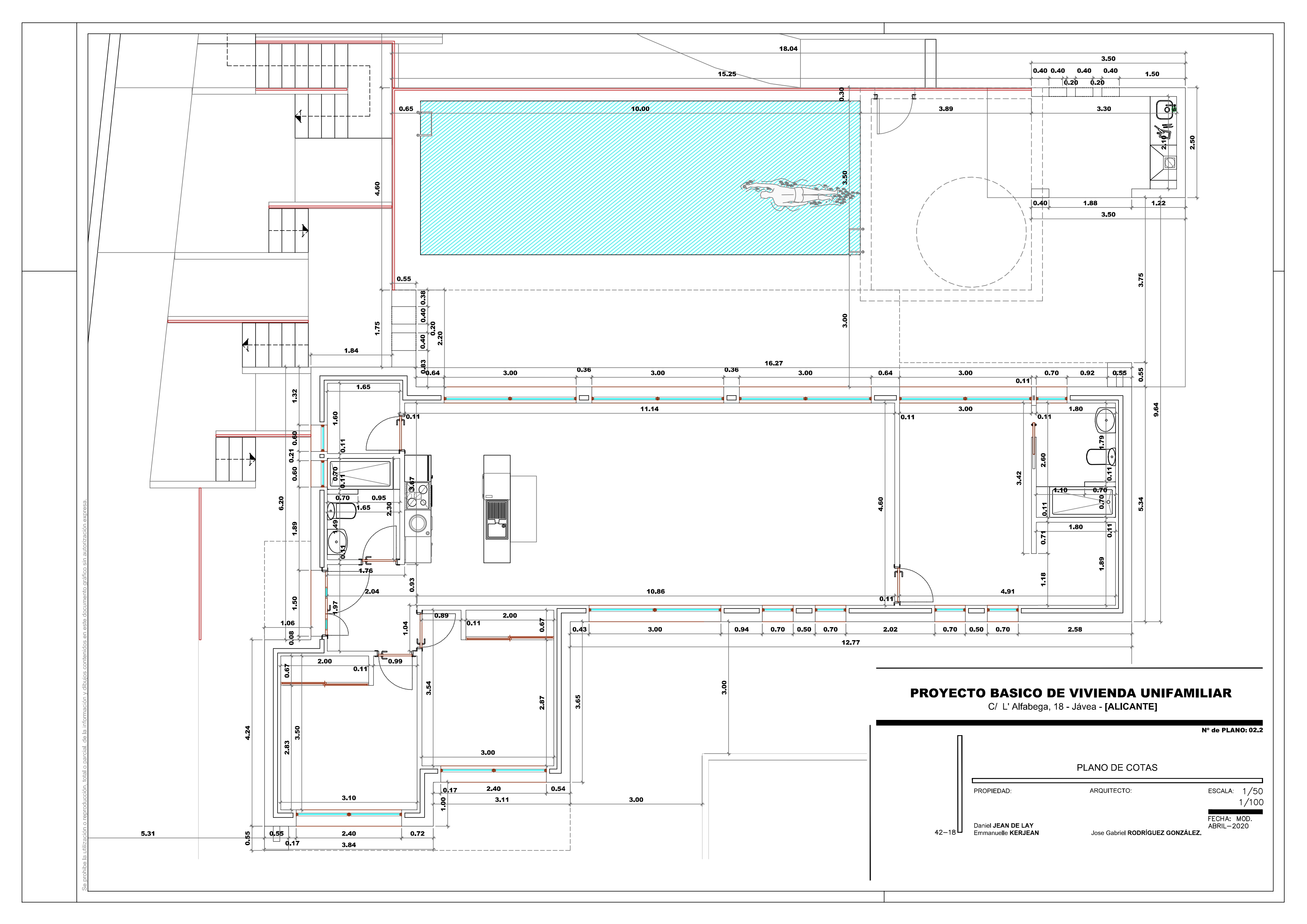 Grundstück mit Projekt - Baugenehmigung, Javea Tosalet Phase III