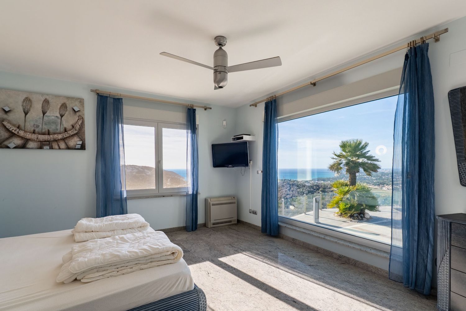 Villa de lujo en venta en Moraira con vistas panorámicas al mar