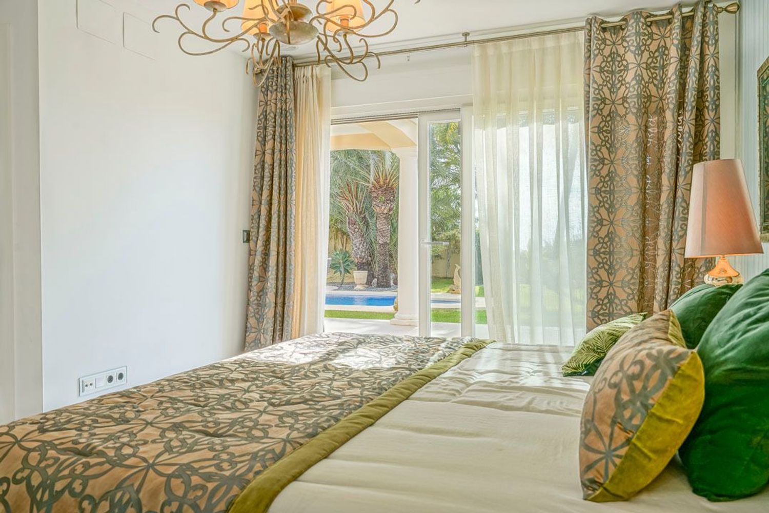 Villa tradicional en Benissa en venta con vistas al mar y al Peñón de Ifach