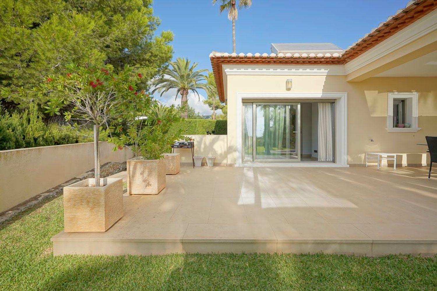 Villa tradicional en Benissa en venta con vistas al mar y al Peñón de Ifach