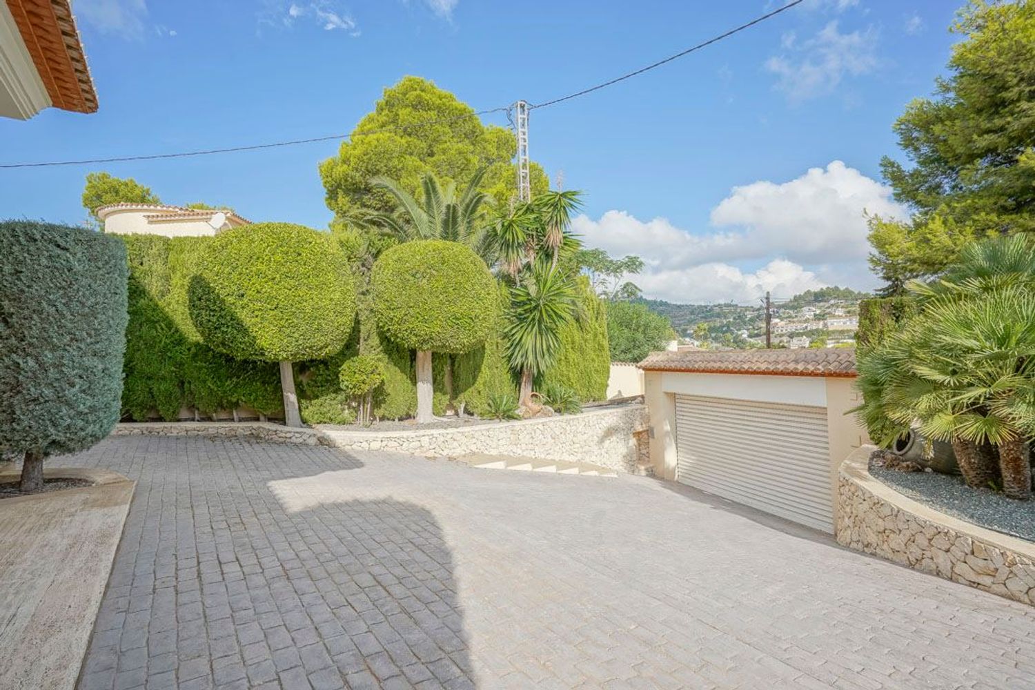 Villa tradicional en Benissa en venta con vistas al mar y al Peñón de Ifach