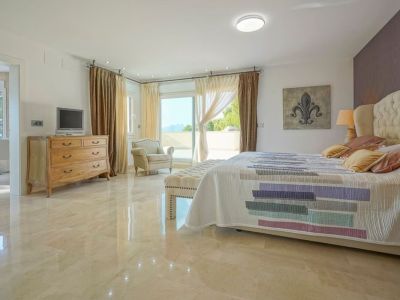 Villa tradicional en Benissa en venta con vistas al mar y al Peñón de Ifach