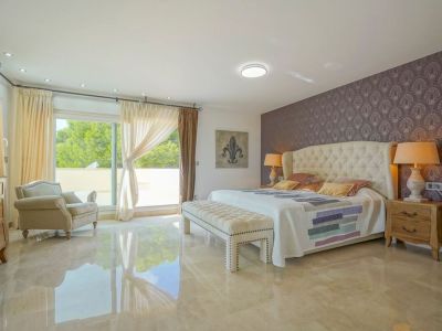 Villa tradicional en Benissa en venta con vistas al mar y al Peñón de Ifach