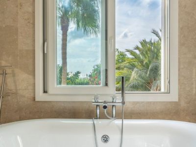 Villa tradicional en Benissa en venta con vistas al mar y al Peñón de Ifach