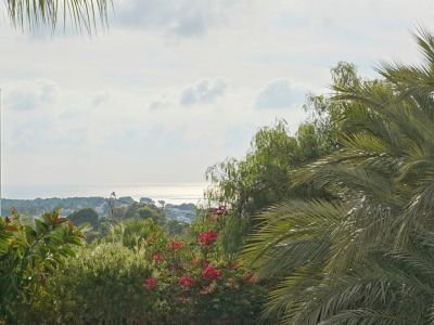 Villa tradicional en Benissa en venta con vistas al mar y al Peñón de Ifach