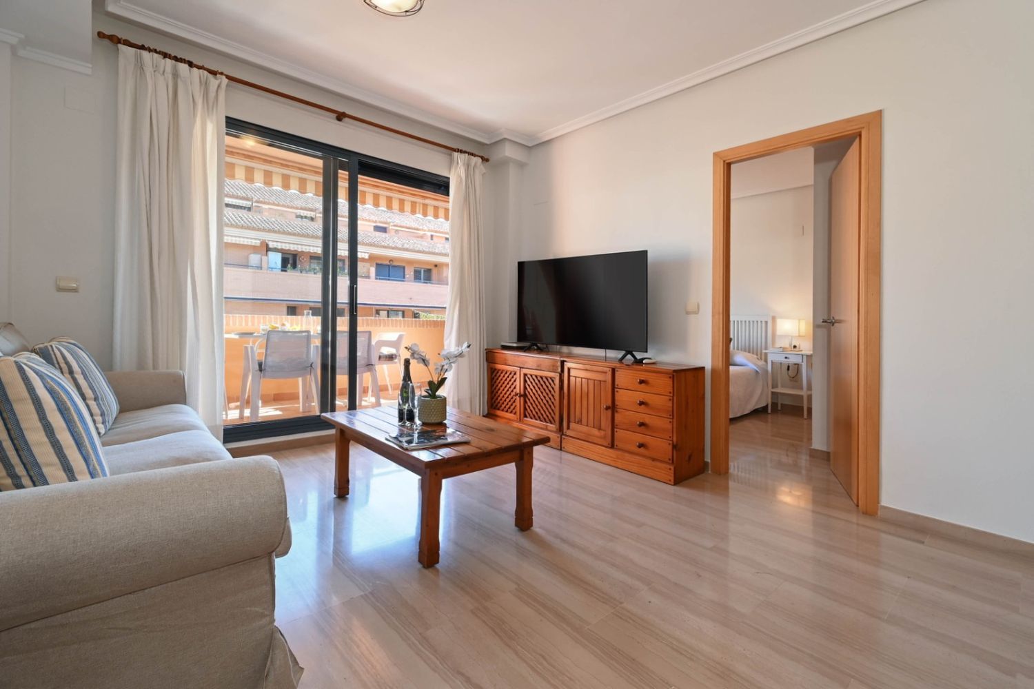 Apartamento en venta en Jávea, Jardines del Pueblo, con privacidad y confort