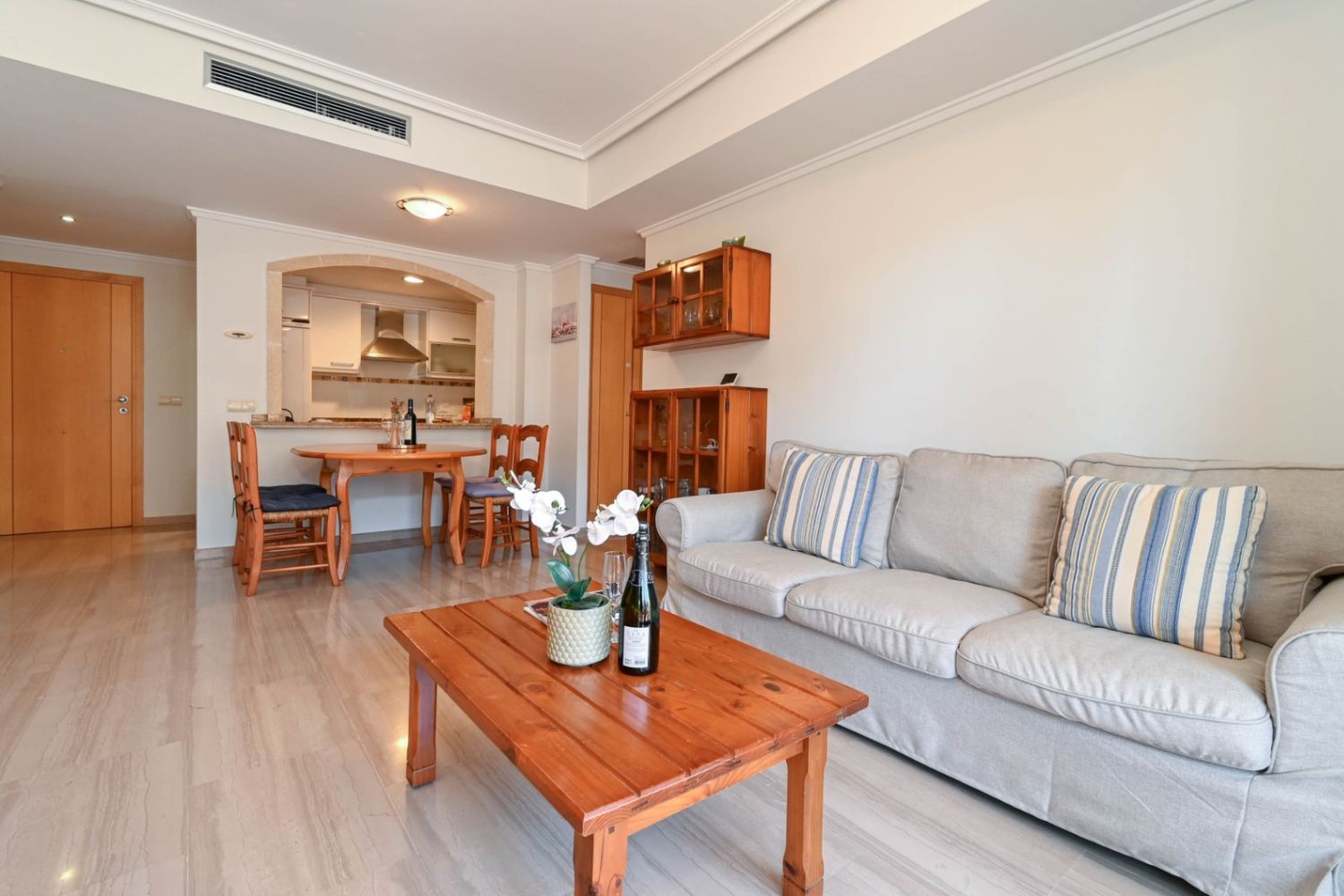 Apartamento en venta en Jávea, Jardines del Pueblo, con privacidad y confort