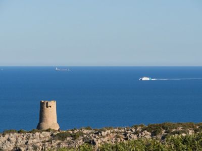 Chalet independiente en venta en Las Rotas, Dénia, con restaurante y vistas al mar