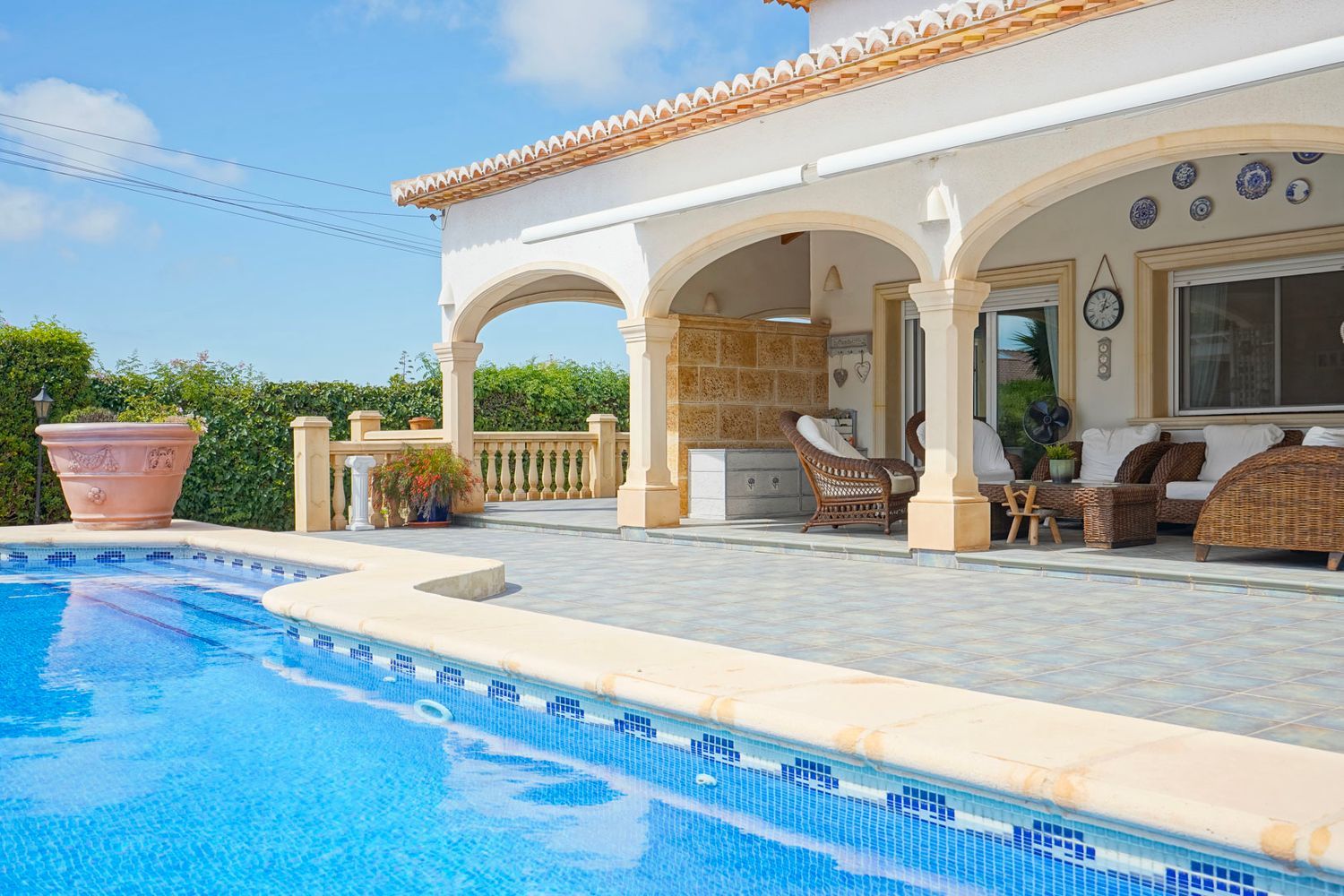Villa tradicional en venta en Jávea, Costa Nova, con piscina y cerca de calas