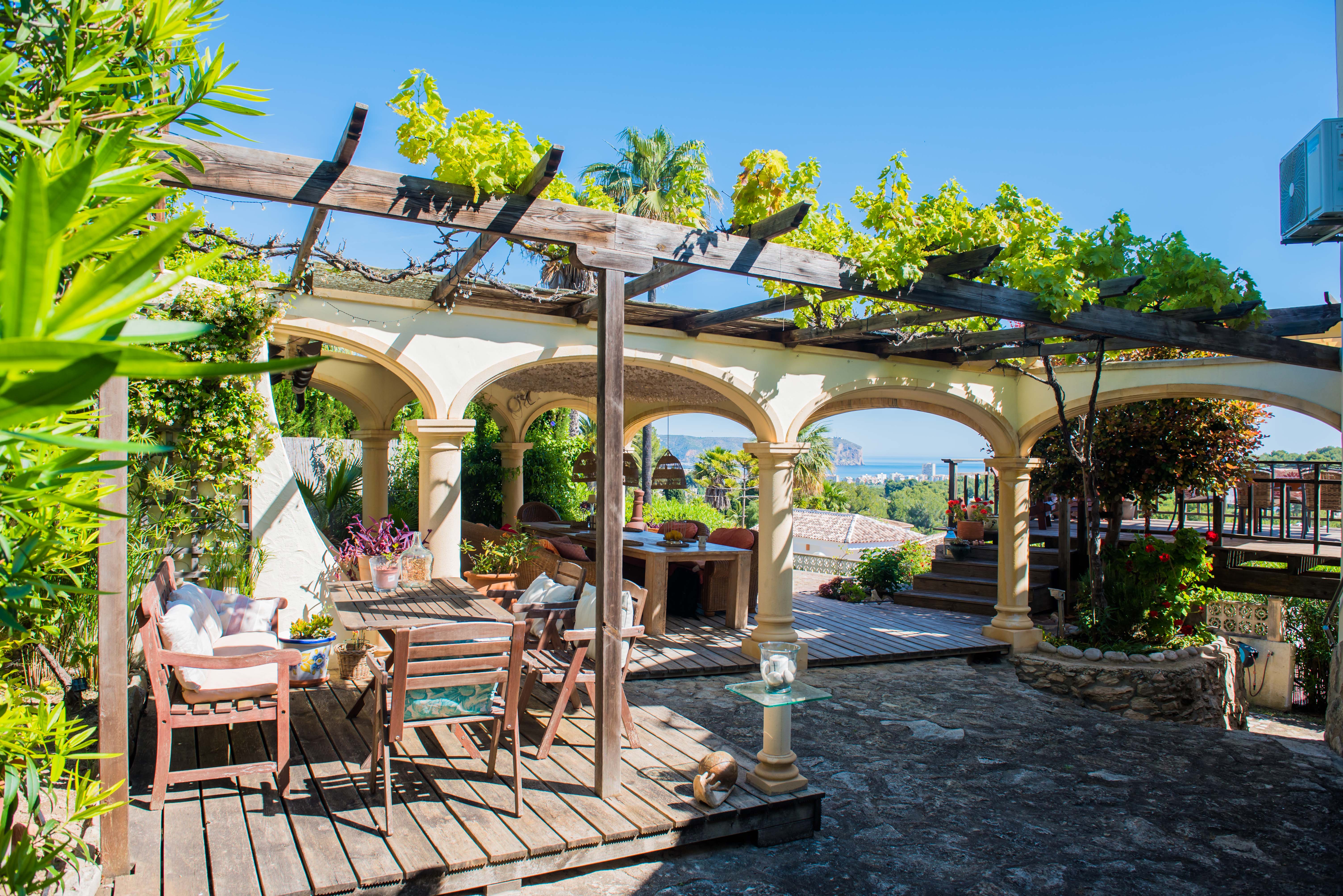 Villa con vista al mar en venta en Javea