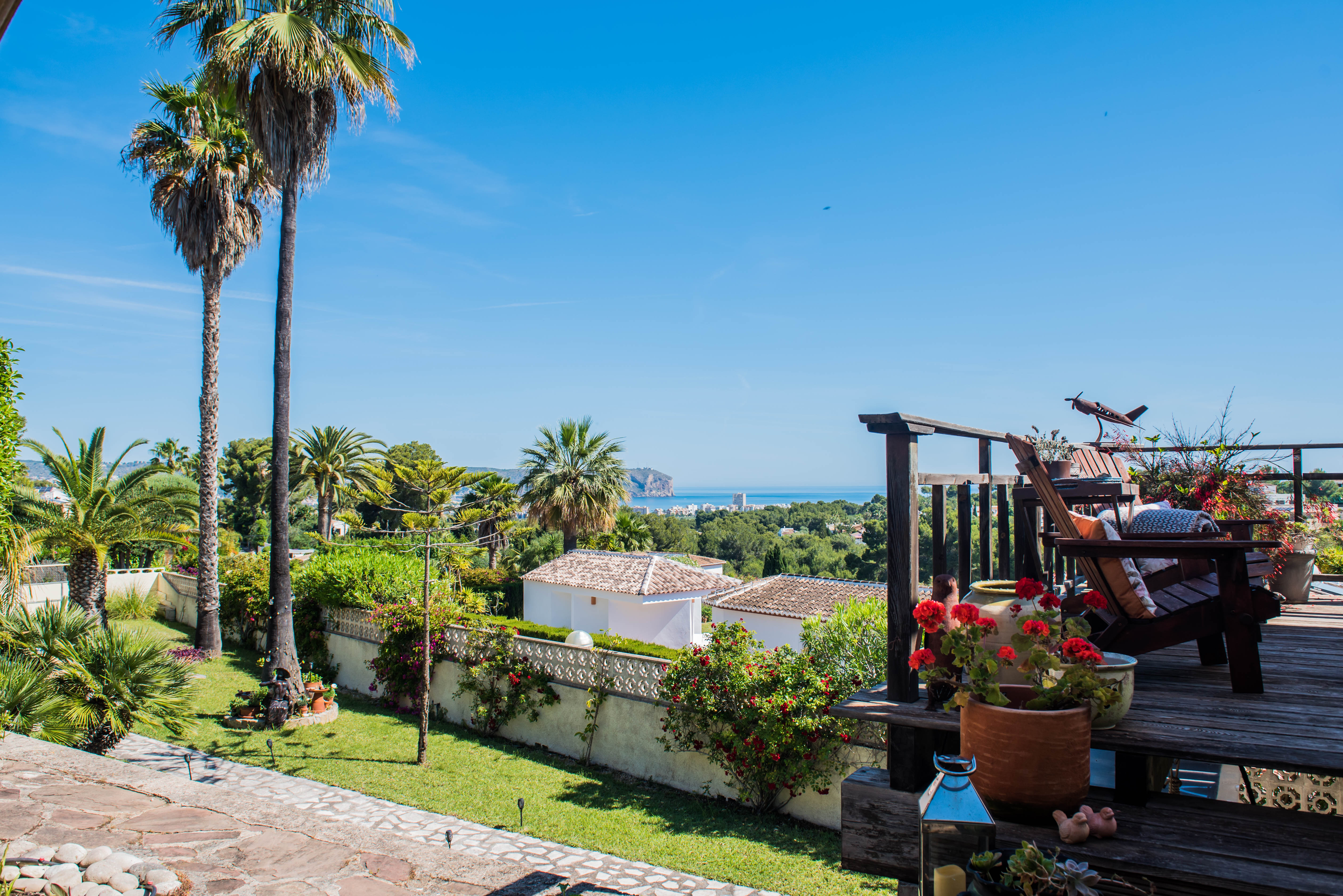 Villa con vista al mar en venta en Javea