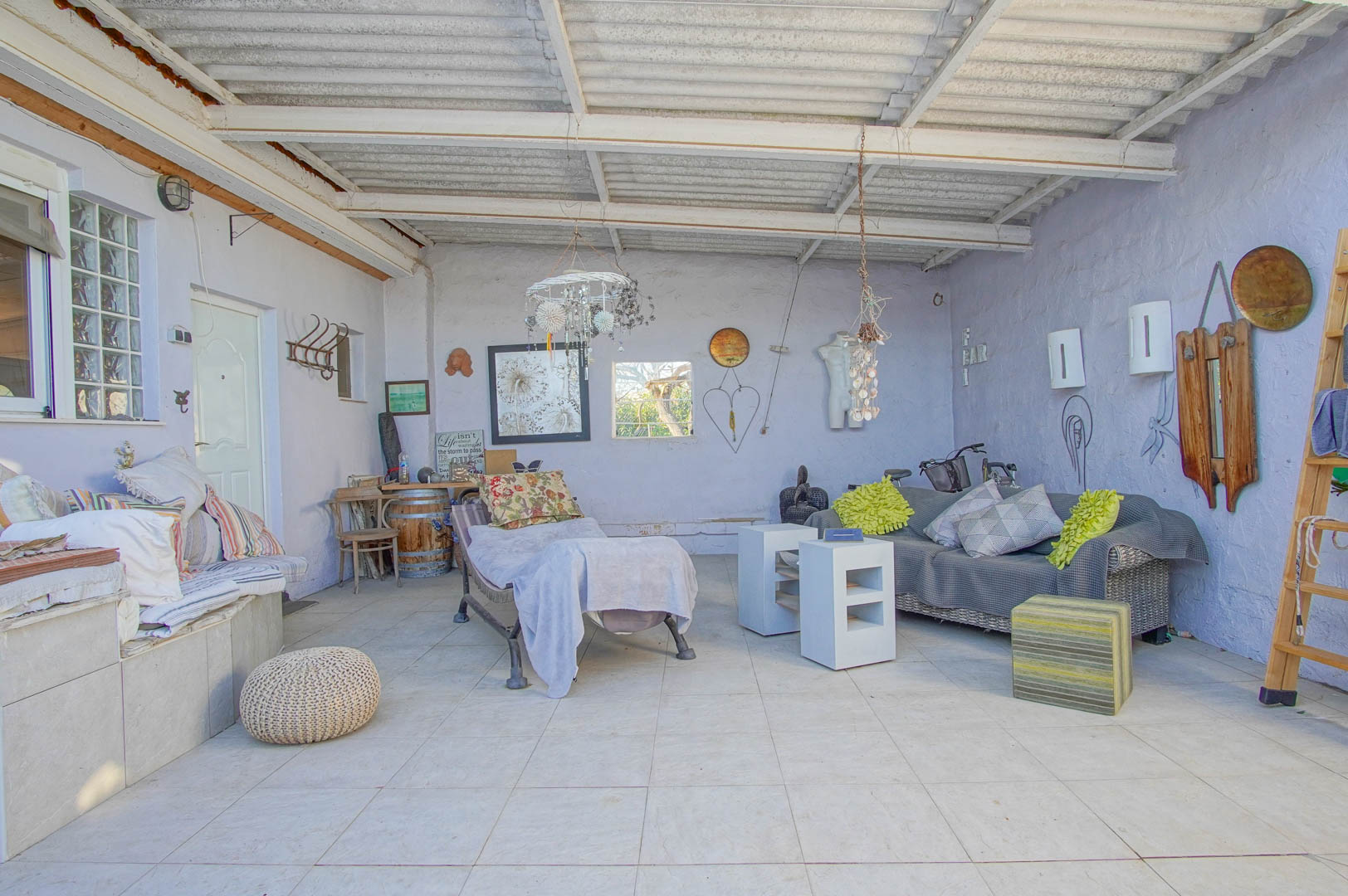 Terraza cubierta