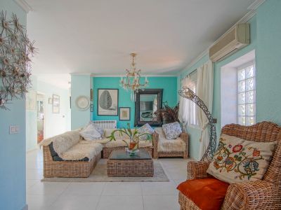 Salón principal de la casa