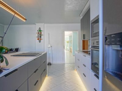 Vista de la cocina