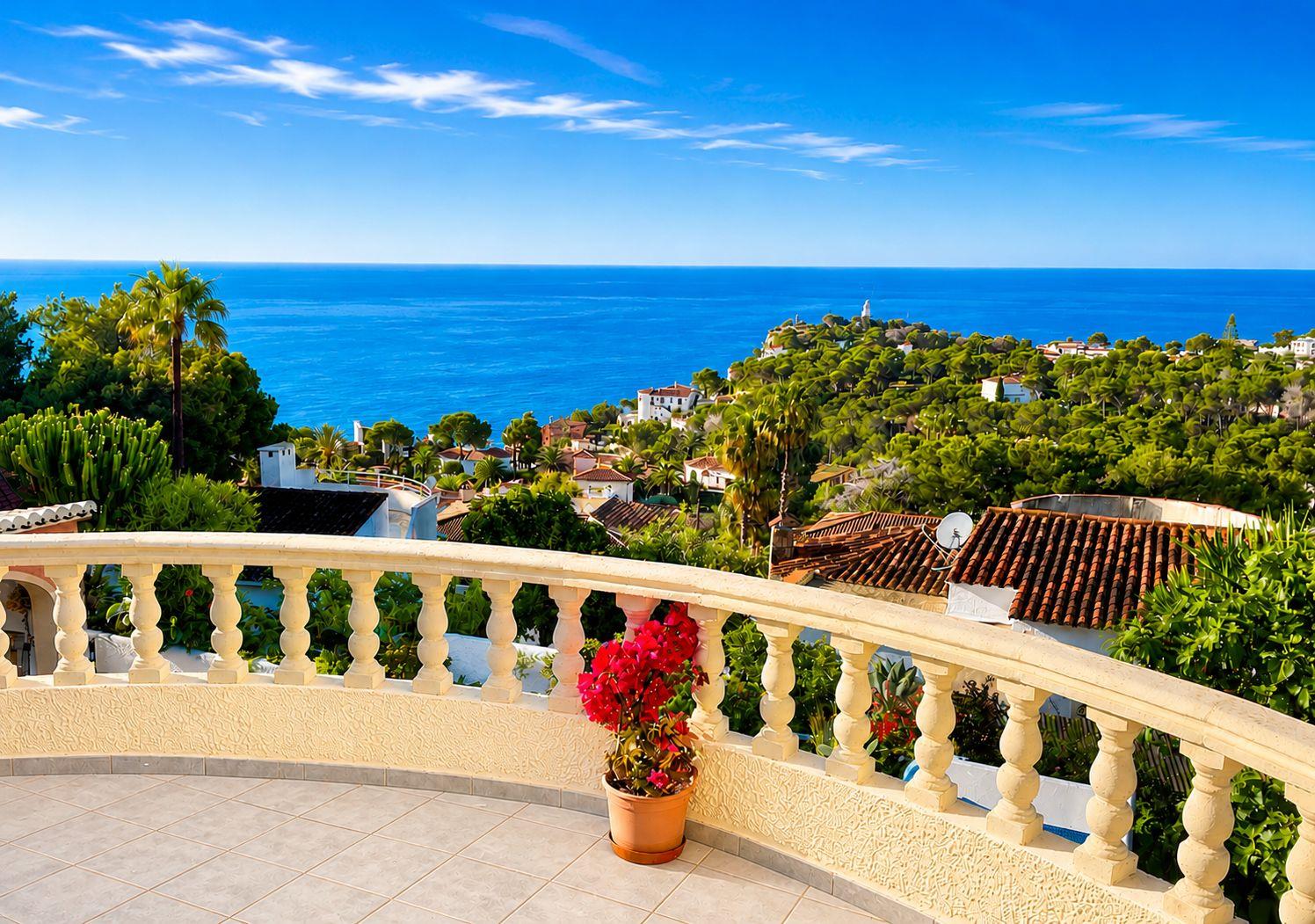 Terraza con vistas al mar Terraza con vistas al mar