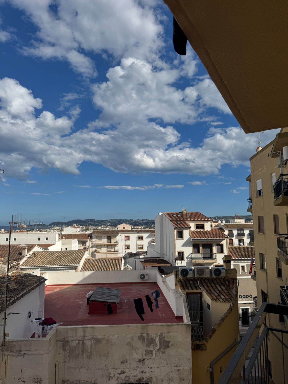 Vistas desde el balcón