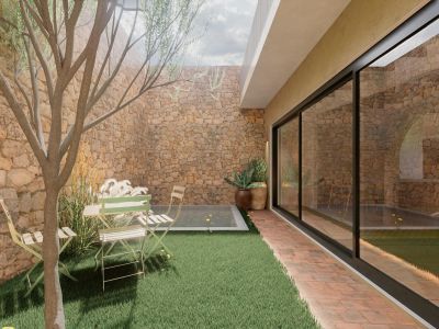 Patio interior