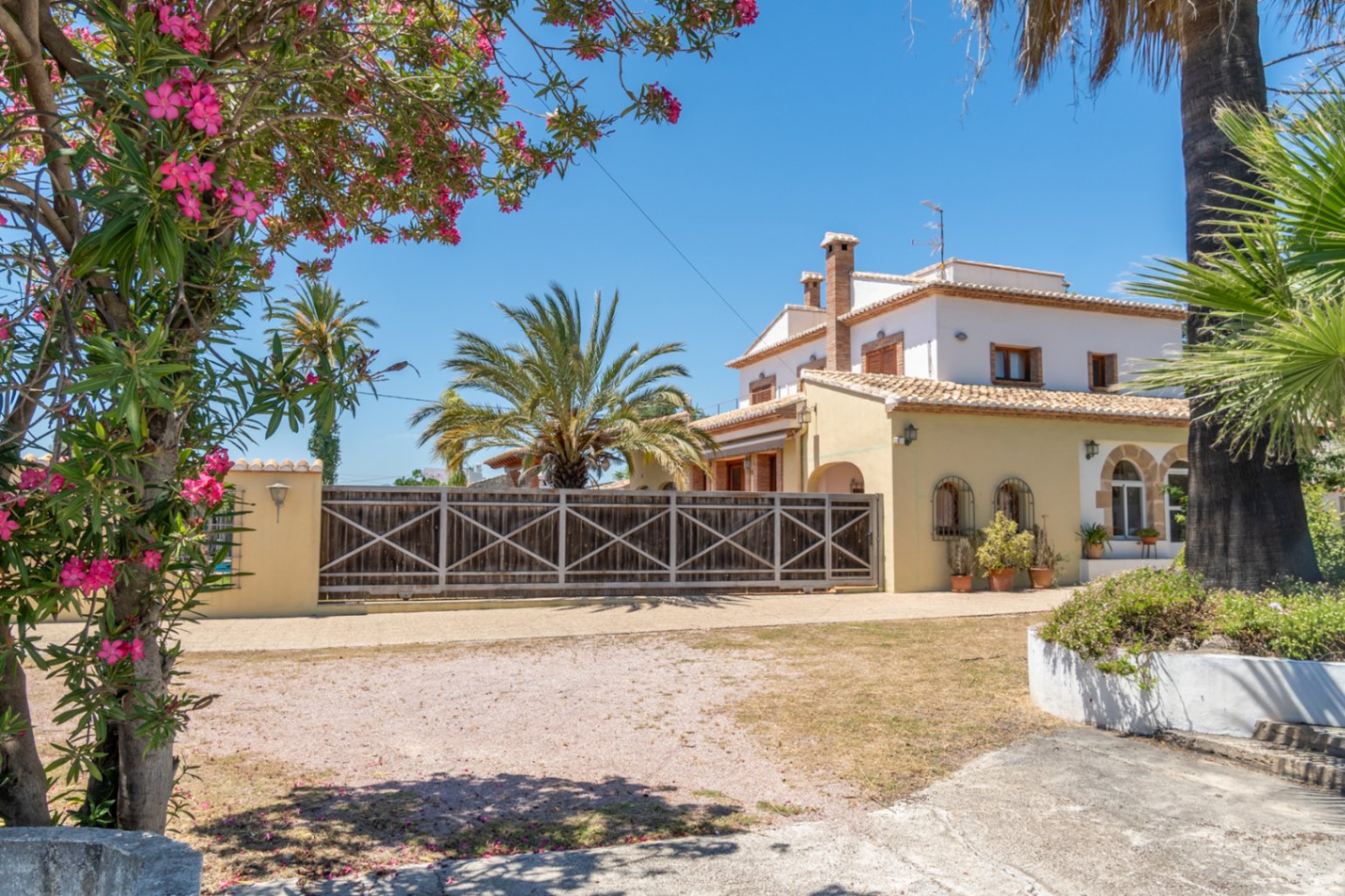 Vista exterior de la vivienda