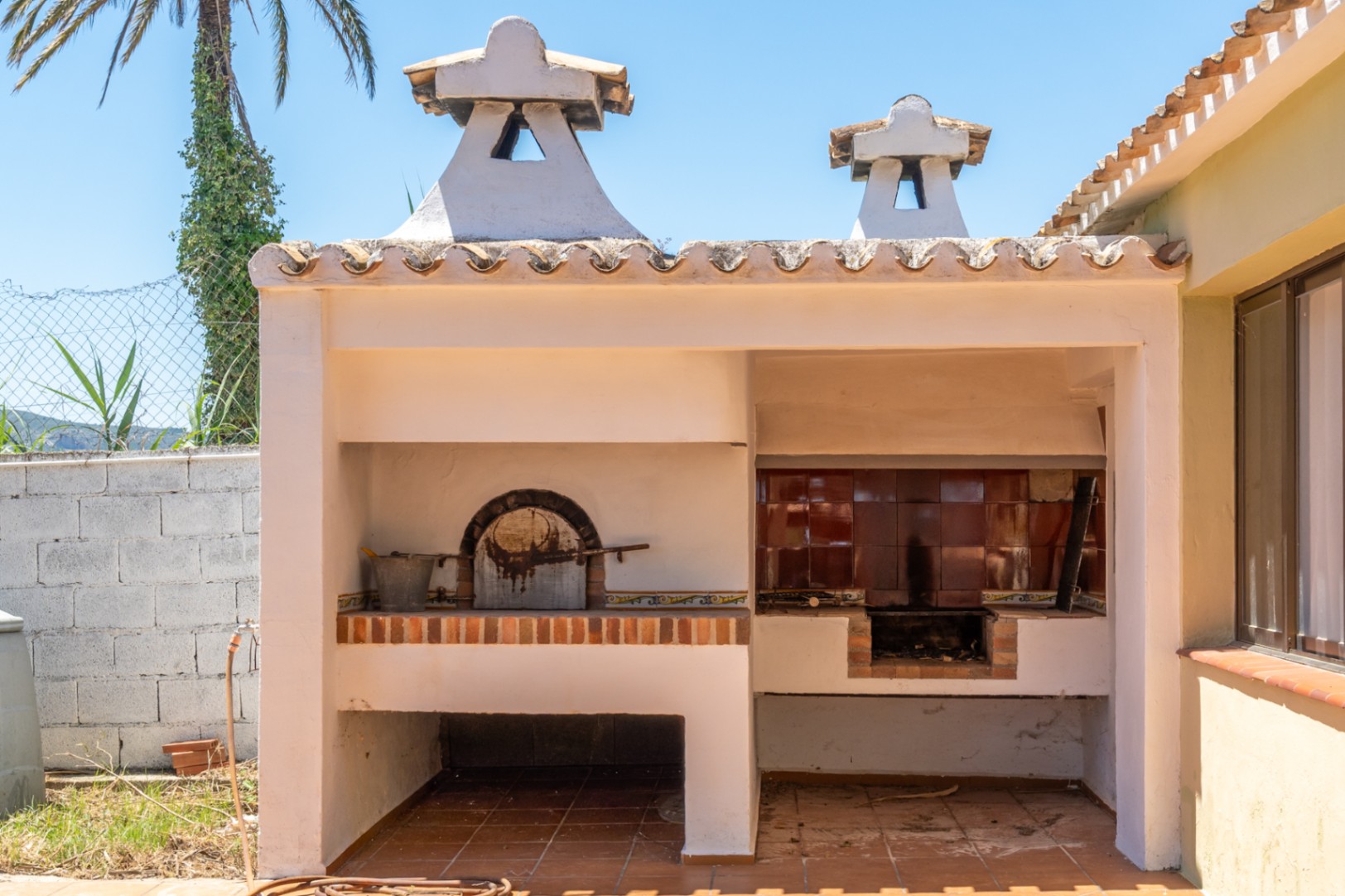 Zona de barbacoa exterior